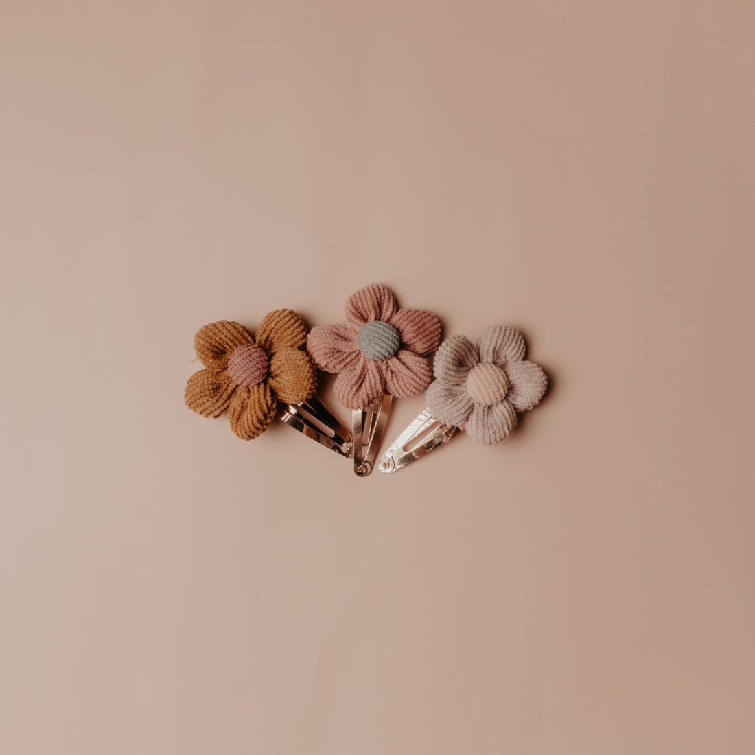 Gänseblümchen-Haarspangen-Set