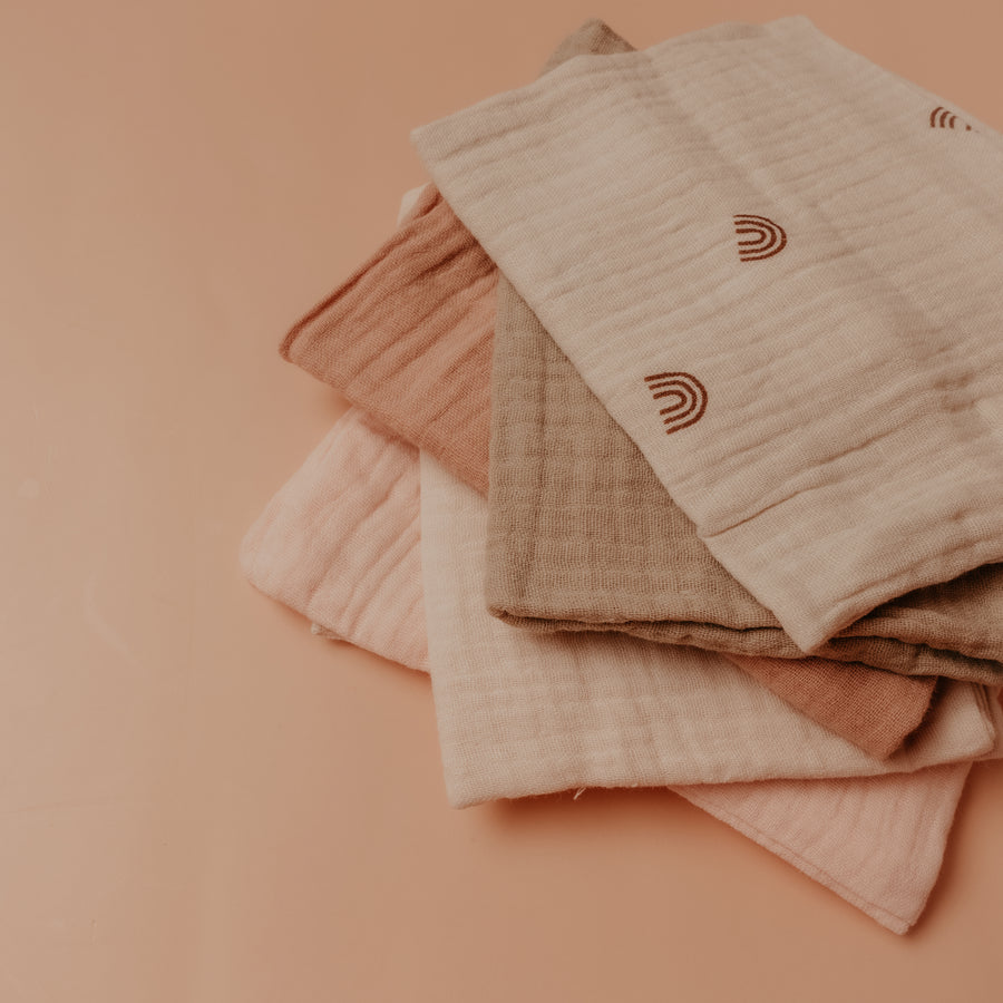 Isabella Musselin Spucktuch Set