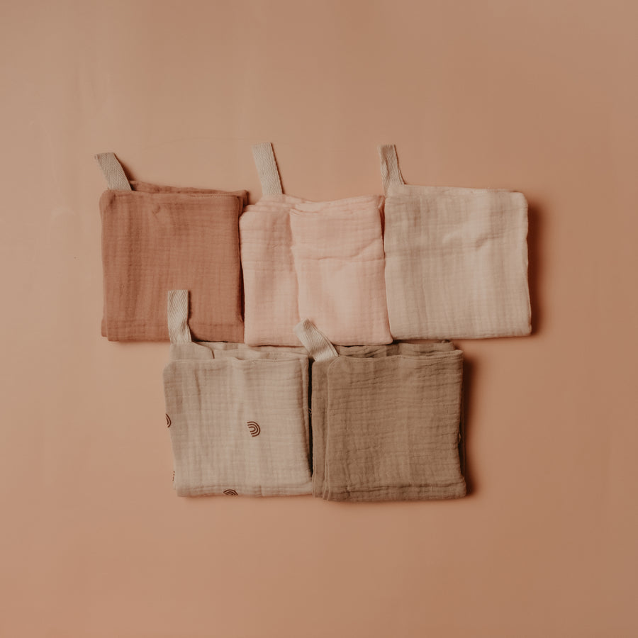 Isabella Musselin Spucktuch Set